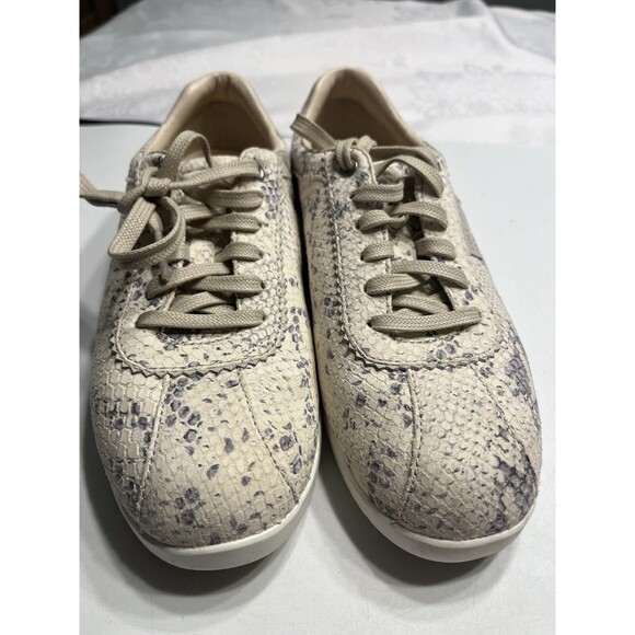 Cole Haan Grandpro Turf Reptile Off White Gray Sneakers Shoes Sz 7B - Picture 1 of 16